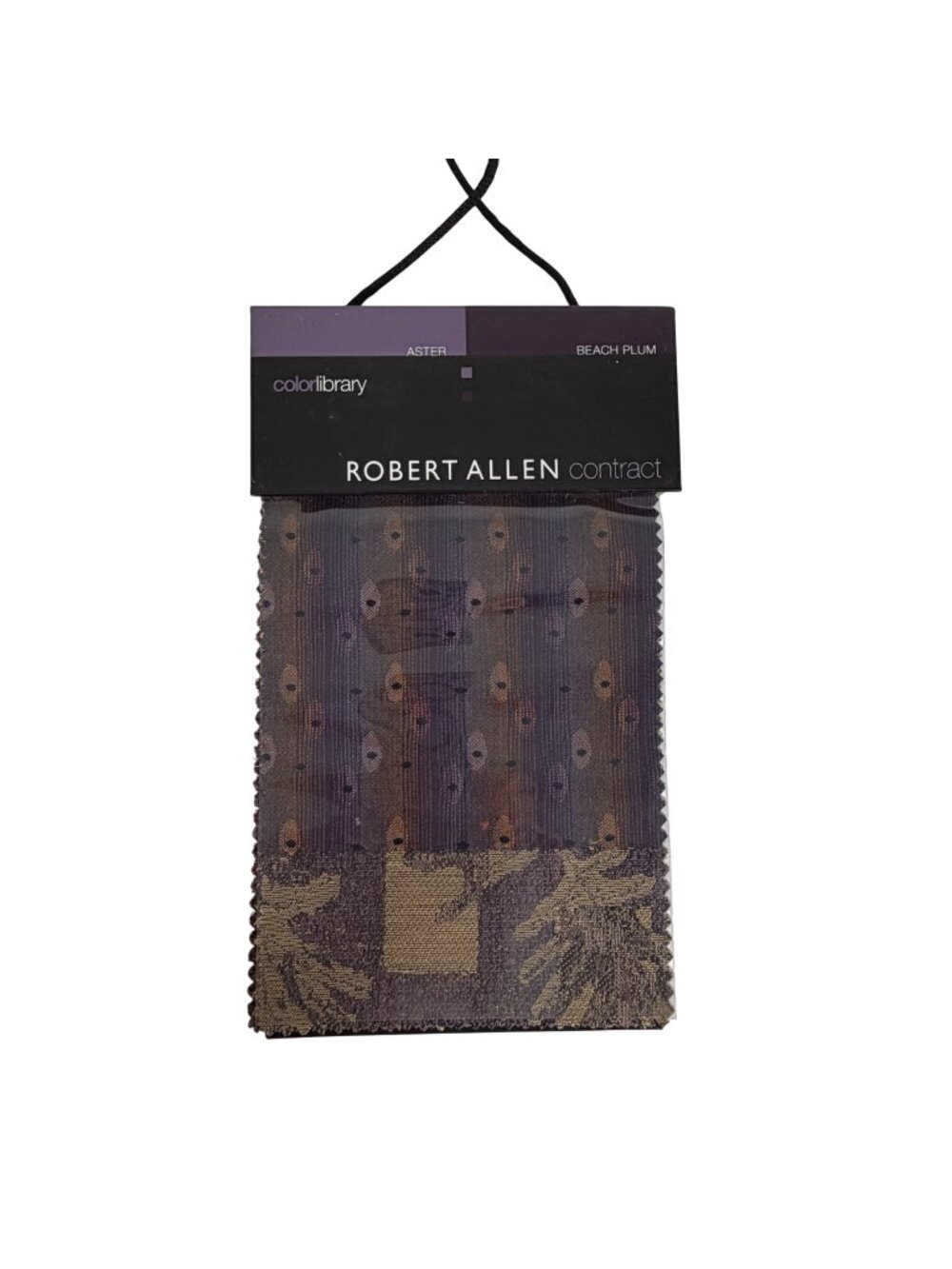 Robert Allen Contract Fabric Swatch Book With Aster & Beach Plum Patterns 8x6"